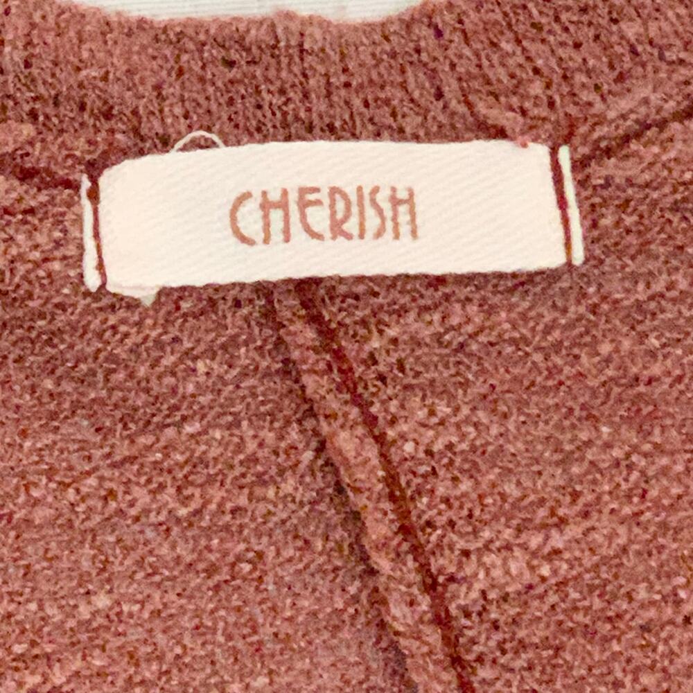 Bundle 2 - Cherish Womens Tops Sz Small Mauve Pink Tones Long Sleeves Oversized - Picture 3 of 16